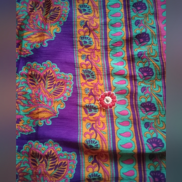 100 Percent Silk Hippie Tunic - Picture 2 of 16